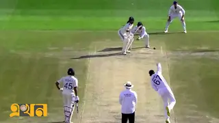 ধর্মশালা টেস্টে ব্যাটিং-বোলিংয়ে ভারতের দাপট